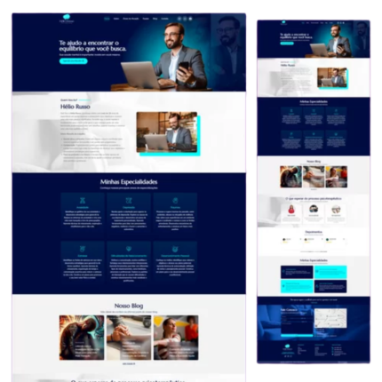 Site Pronto no WordPress com Sua Identidade Visual - Psicólogo