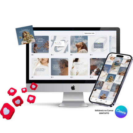 Pack de Templates Editáveis no Canva para Terapeuta