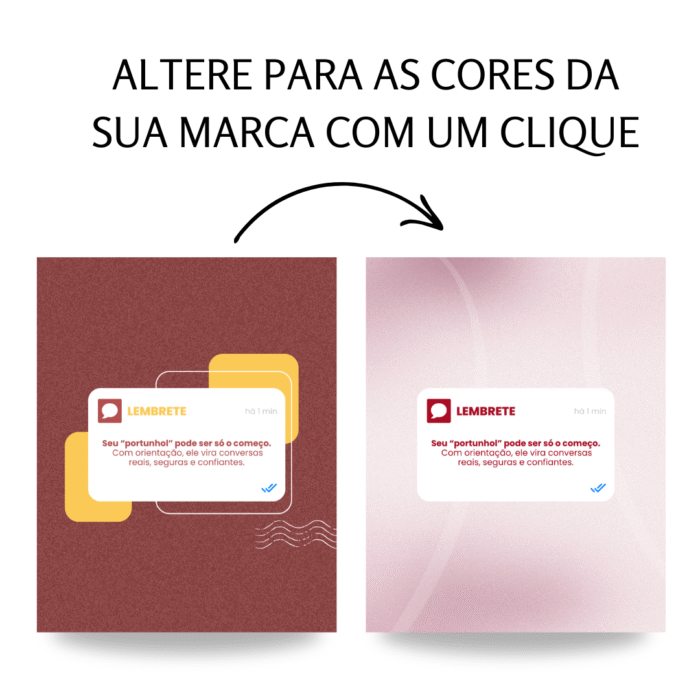 Modelos para redes sociais no Canva para professores de espanhol