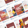 Templates no Canva para professores de espanhol aumentarem sua presença online