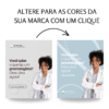 Templates editáveis no Canva para proctologista, com possibilidade de alterar cores para combinar com a identidade visual da sua marca.