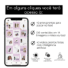 Apresentação do pack de conteúdos em IA para revendedora de óleos essenciais, com artes para feed, vídeos prontos e conteúdos digitais para Instagram